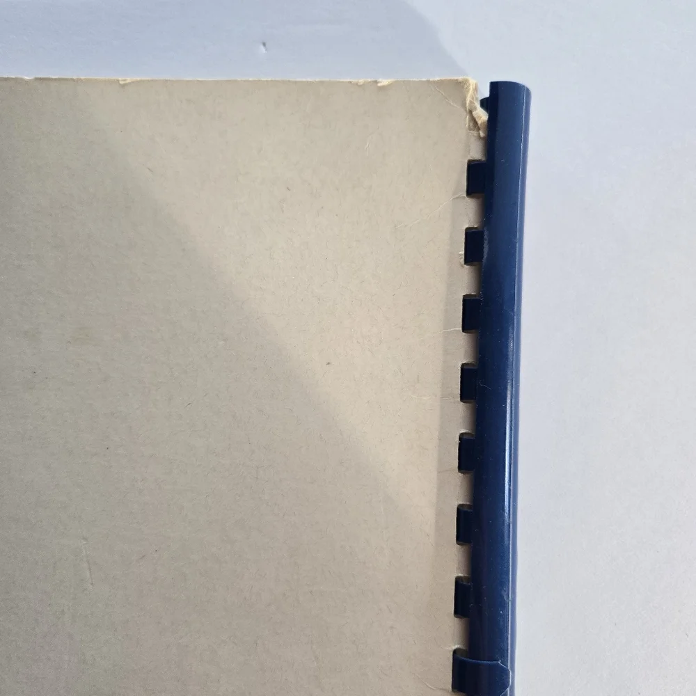 Ledyard Center School Community Vintage Cookbook 1980 Connecticut Spiral Bound